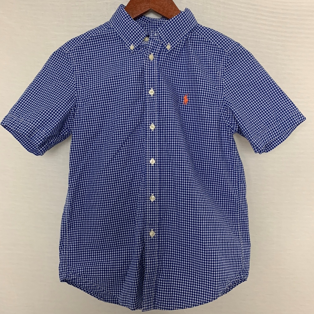 LIKE NEW RALPH LAUREN Boys Button Down Shirt